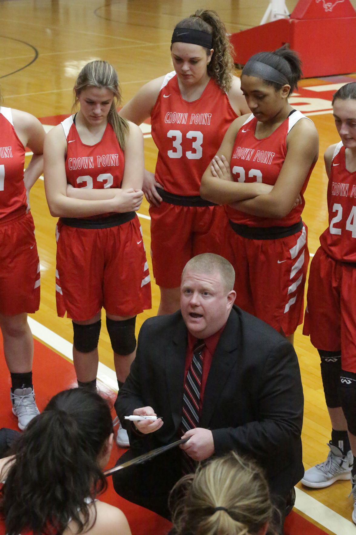 Class 4A, Indiana Coaches of Girls Sports Association/AP Top 10